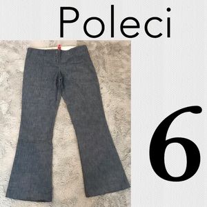 Poleci cotton blend Wide legged Pants, size 6